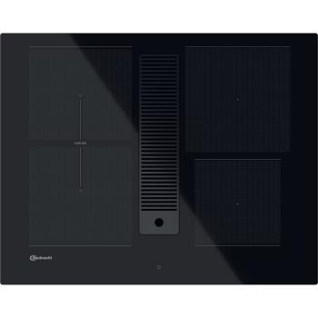 Bauknecht BVH 2065B - Induktionskochfeld mit Dunstabzug und Combi-Zone, 65 cm
